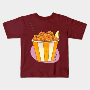 A bucket of Karaage with lemon slice Kids T-Shirt